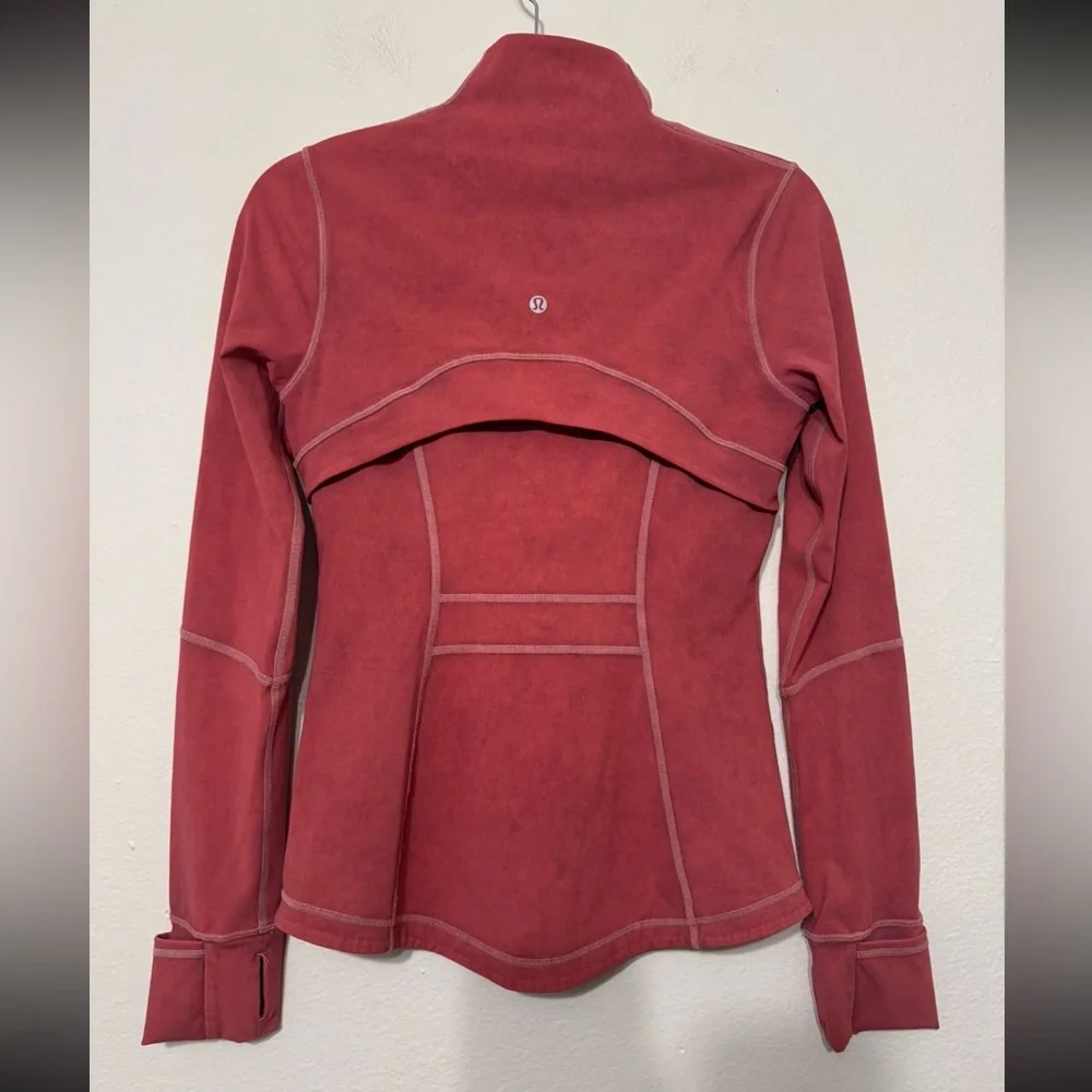 Lululemon Define Jacket Garment Dye Washed Misty Merlot 6